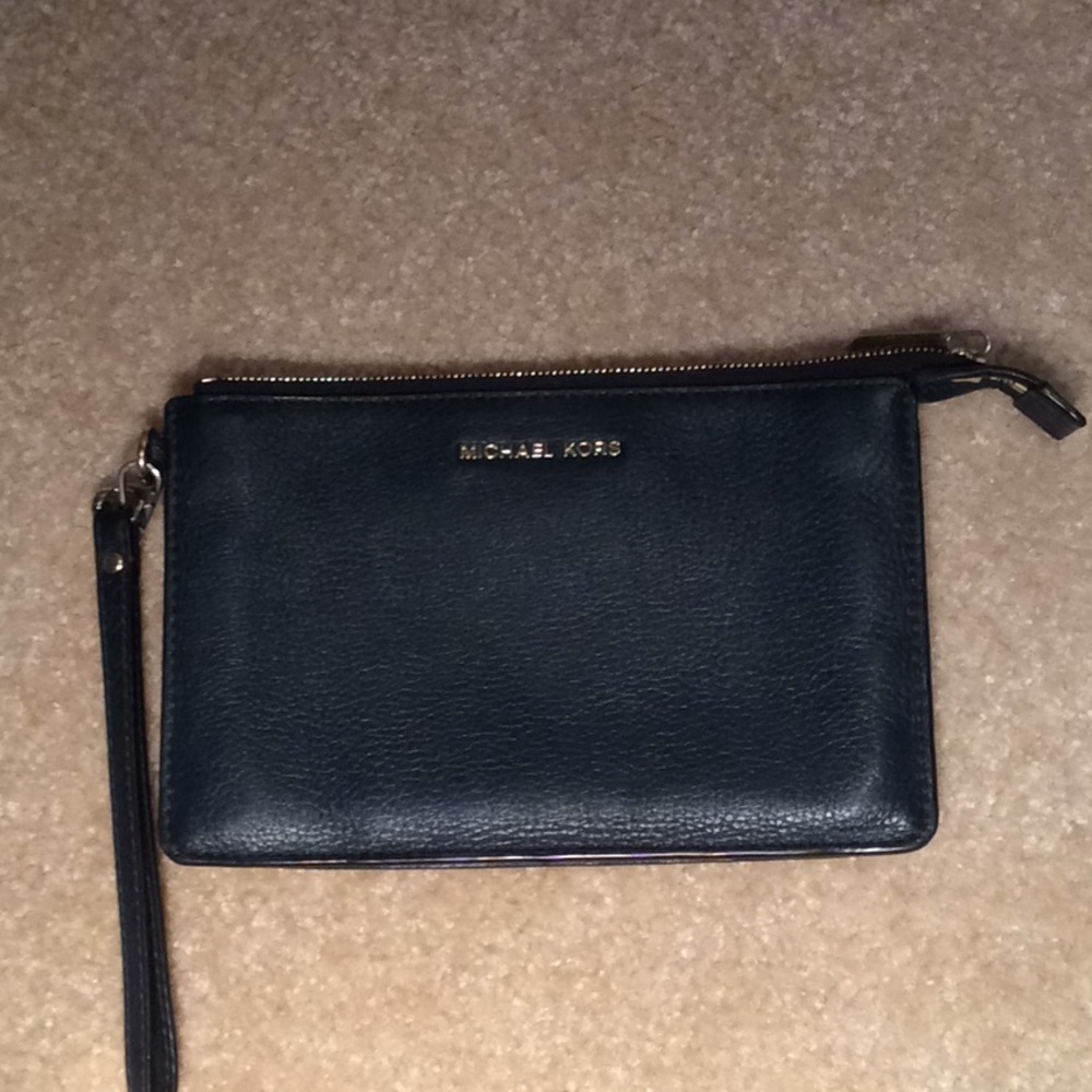 Navy Michael Kors wallet